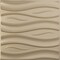 Ekena Millwork 19 5/8in. W x 19 5/8in. H Swell EnduraWall Decorative 3D Wall Panel Covers 2.67 Sq. Ft. WP20X20SSECE - alternate 1